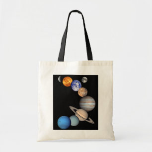 Solar System Montage JPL Planet Photos Tote Bag