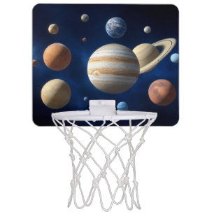 Solar System Montage Mini Basketball Hoop