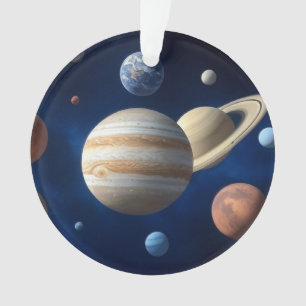 Solar System Montage Ornament