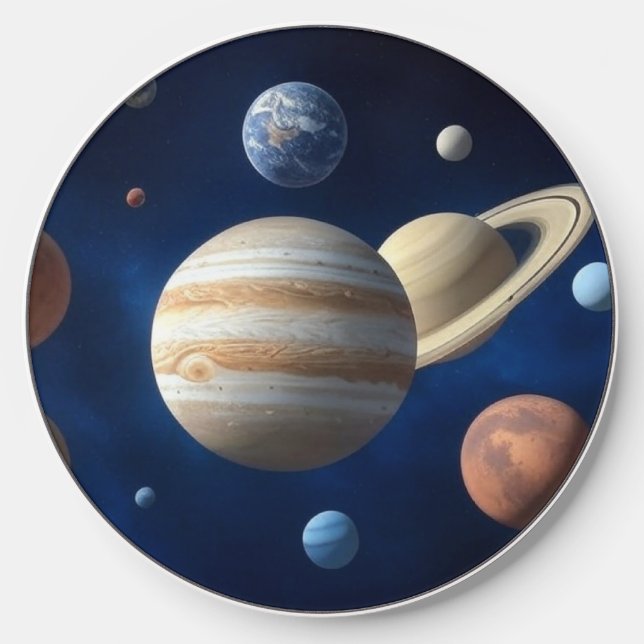 Solar System Montage Wireless Charger (Front)