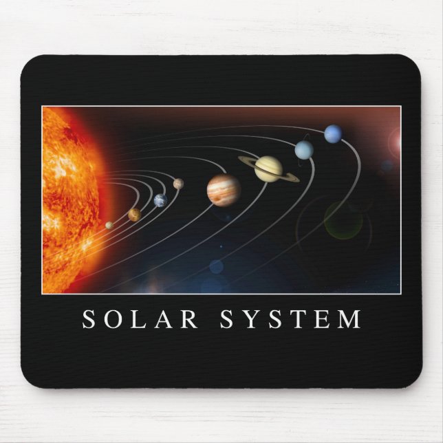 Solar System Mouse Pad (Front)