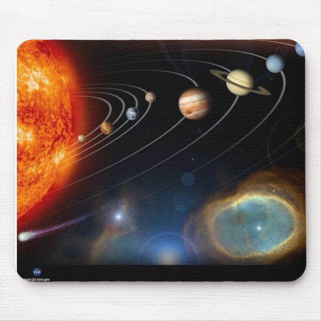solar-system mouse pad (Front)