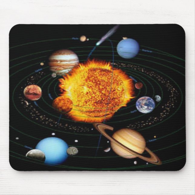 solar system mouse pad (Front)