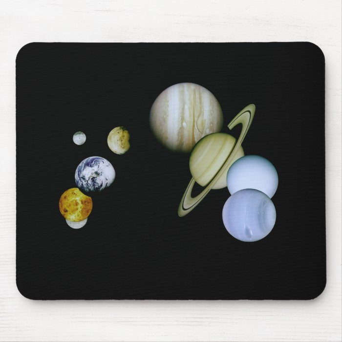 Solar System Mousepad Space   Astronomy gift