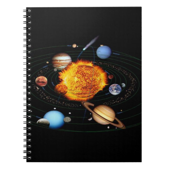 solar system notebook (Front)