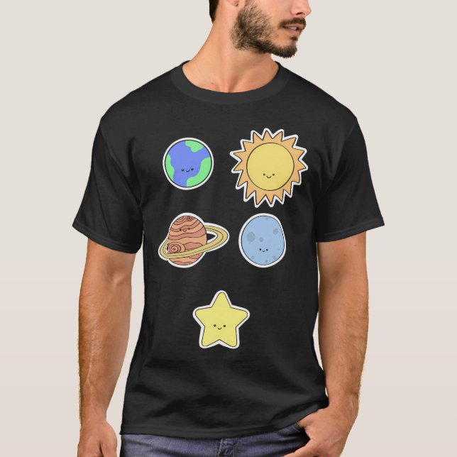 Solar System 	 Pack T-Shirt (Front)