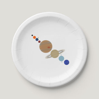 Solar System Paper Plates