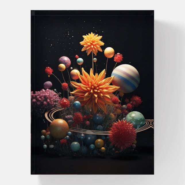 Solar System Paperweight (Vertical)