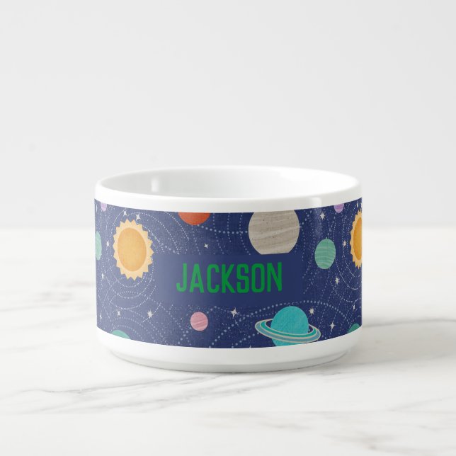 Solar System Personalized Bowl (Center)
