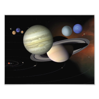Solar System Photo Print