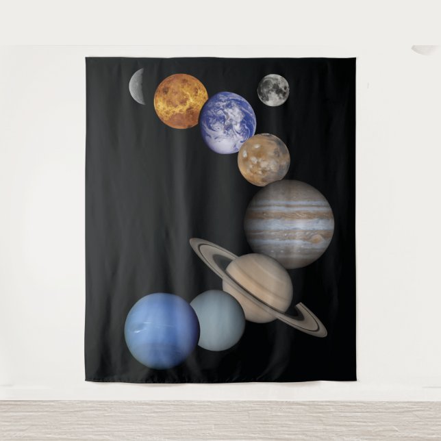 Solar System planets backdrop (Front)
