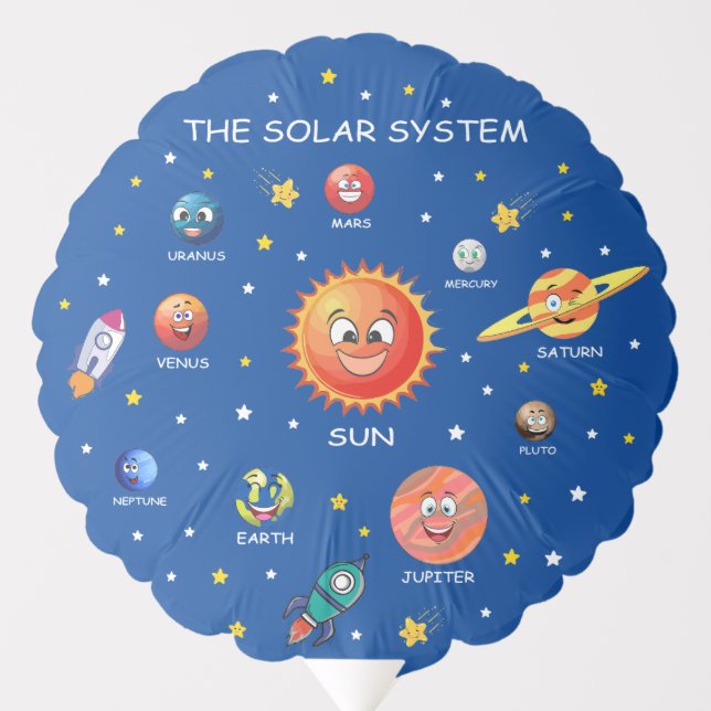 Solar System Planets Balloon (Front)