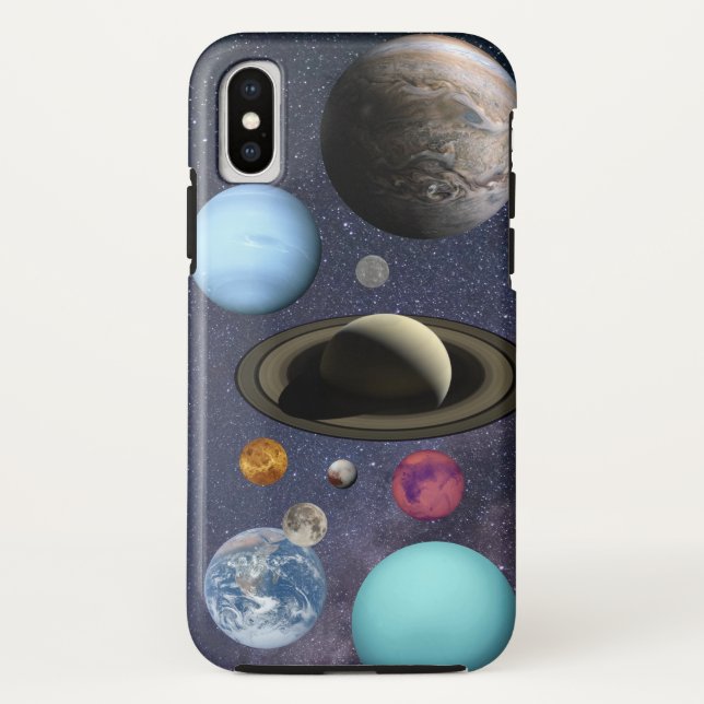 Solar system planets Case-Mate iPhone case (Back)