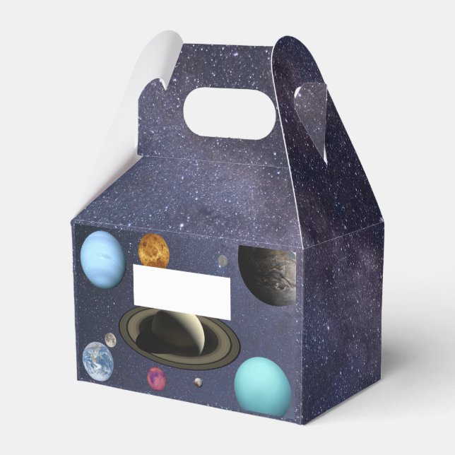 Solar system planets favor boxes (Front Side)