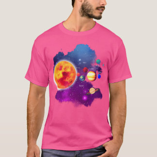 Solar System Planets For Astronomy And Space Geeks T-Shirt
