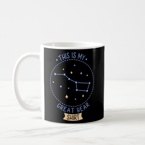 Solar System Planets Great Bear Astronomy Astrophy Coffee Mug