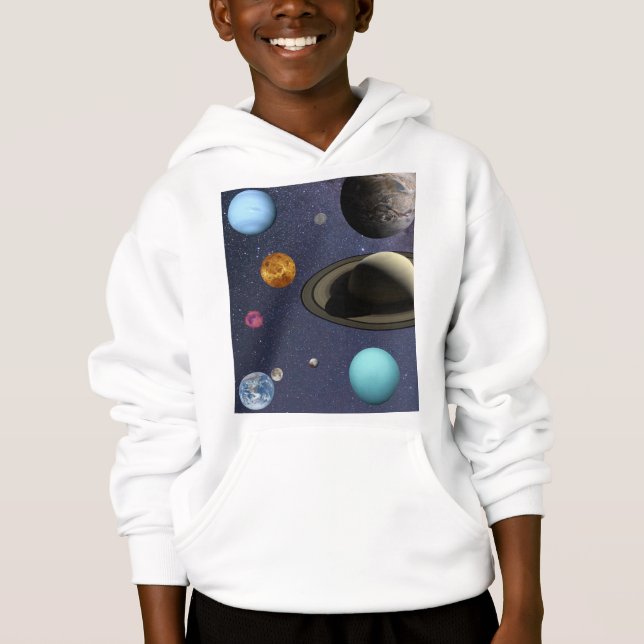 Solar system planets hoodie (Front)