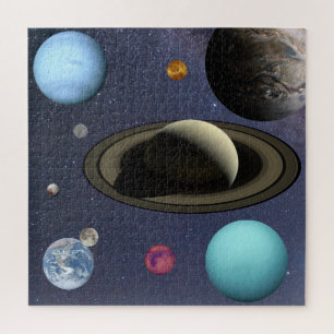 Solar system planets Puzzle