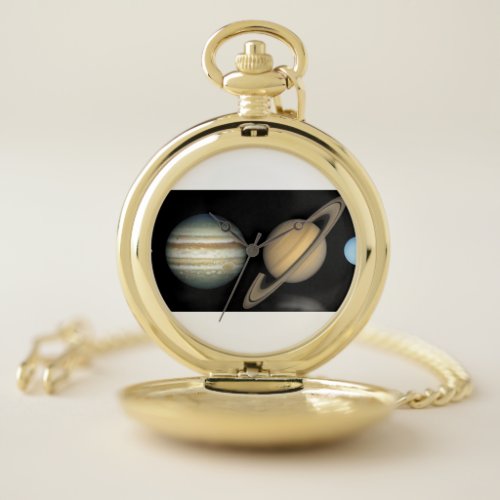 Solar System Pocket Watch