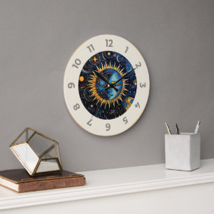 Solar System Showcase Clock