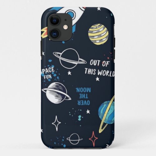 Solar System Space Gift Outer Space iPhone 11 Case