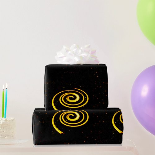 Solar System Starry Sky Wrapping Paper