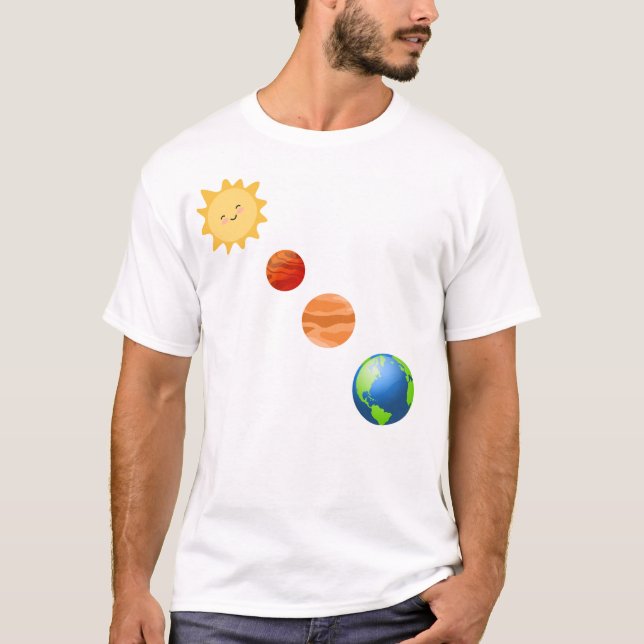 Solar system  T-Shirt (Front)