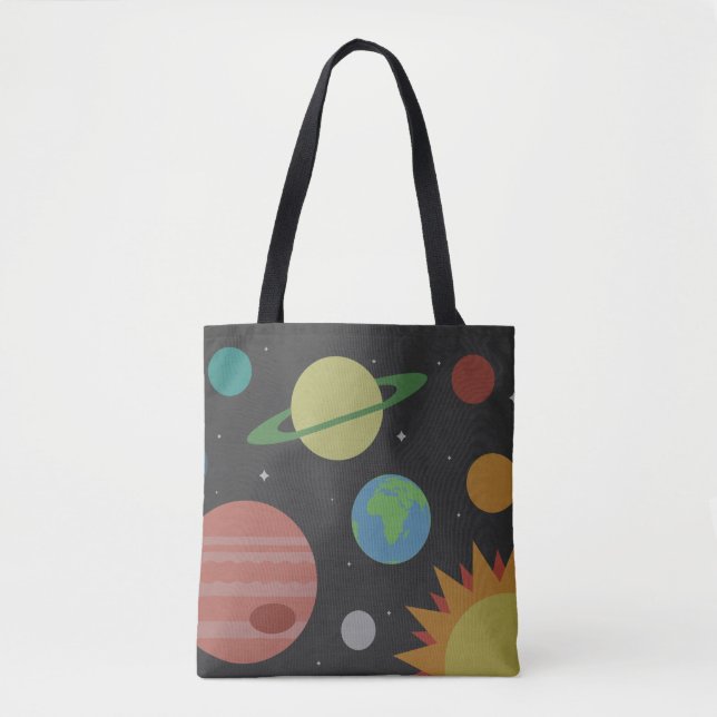 Solar System Tote Bag (Front)