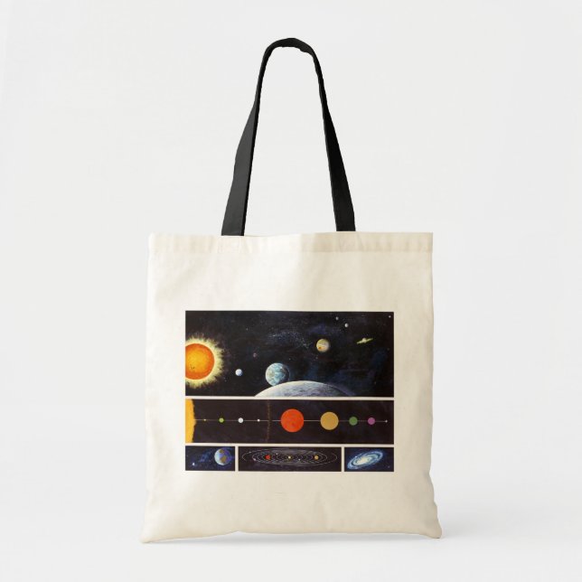 Solar system tote bag (Front)