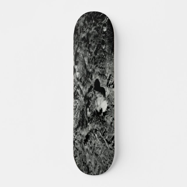 Solar System Voyager Images Lunar Surface Skateboard Deck (Front)