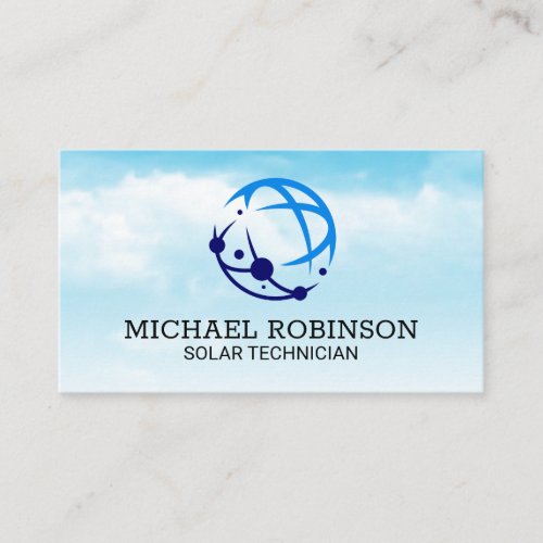 Solar | Tech Energy | Clouds Business Card
