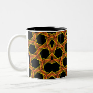 Solar Tessella Two-Tone Coffee Mug