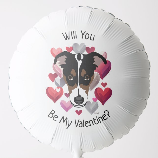 Solar the Cunucu Valentine Balloon (Front)