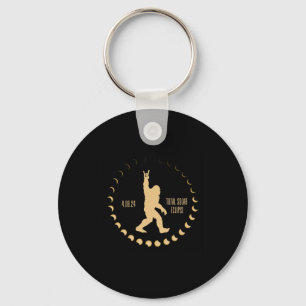 Solar Totality 4.08.24 Total Solar Eclipse Usa 202 Keychain