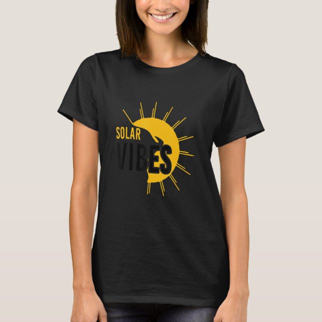 Solar Vibes Sun 1 T-Shirt (Front)