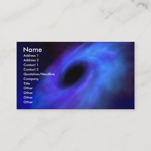 Customizable Solar View 16 Business Card