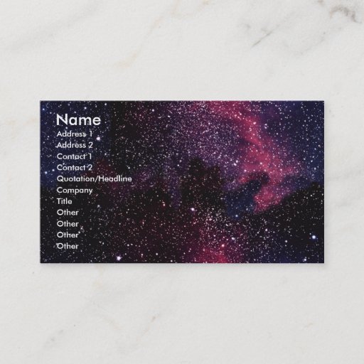 Customizable Solar View 22 Business Card