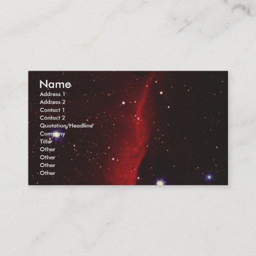 Customizable Solar View 25 Business Card