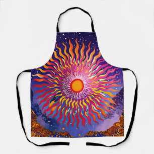 “Solar Whispers in the Sky” The Sun Apron