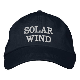 SOLAR WIND EMBROIDERED BASEBALL CAP