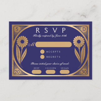 SOLARA II : Wedding RSVP Card