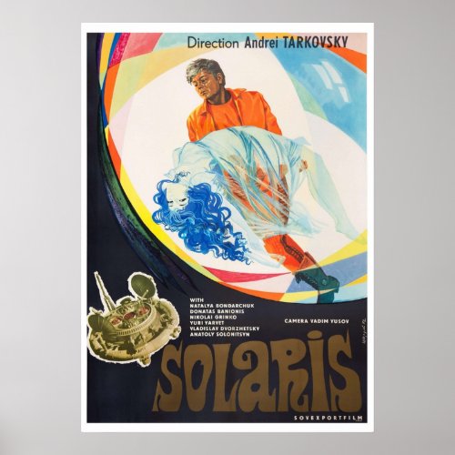 Solaris 1972  Vintage Movie Poster