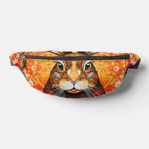 Solarpunk Bunny Fanny Pack