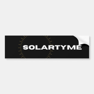 SolarTyme - Bumper Sticker