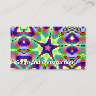 Solarwind Construction (Change the words) Business Card