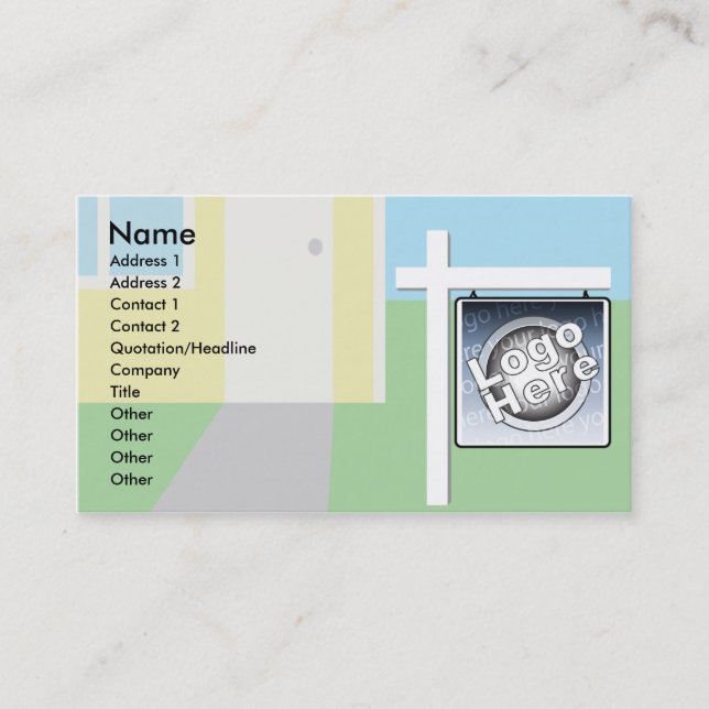 Sold - Business Card (Front)