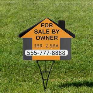 SOLD! For Sale by Owner yard sign