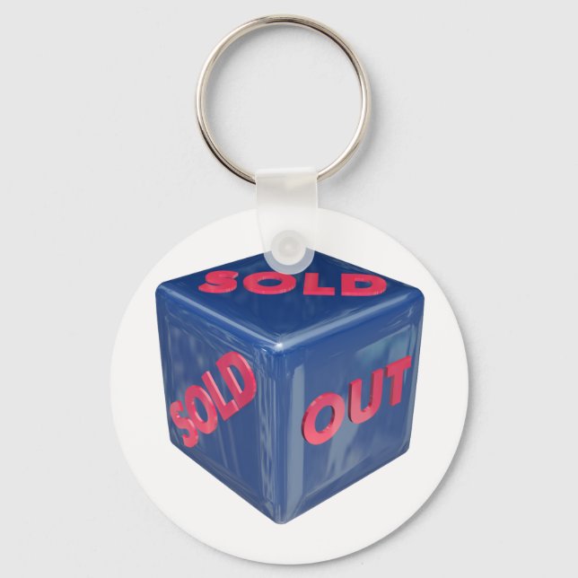 sold out keychain (Front)