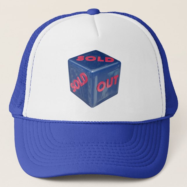 sold out trucker hat (Front)