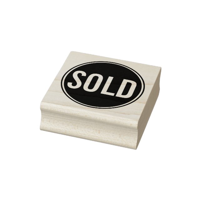 SOLD RUBBER STAMP (Stamp)